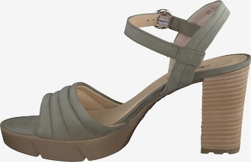 Paul Green Strap Sandals in Green