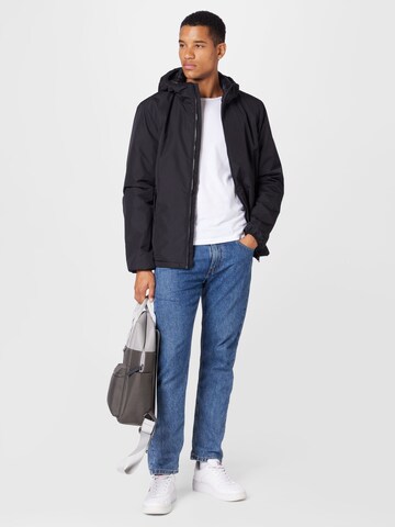 UNITED COLORS OF BENETTON Between-Season Jacket in Black