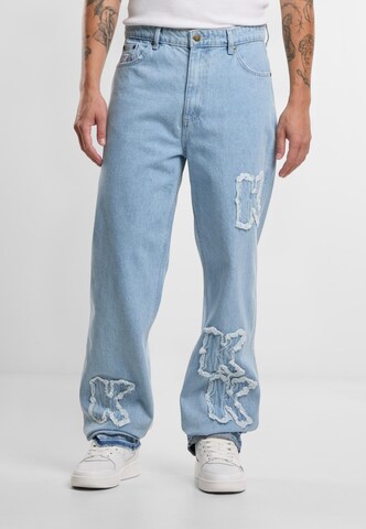 Loosefit Jeans di Karl Kani in blu: frontale