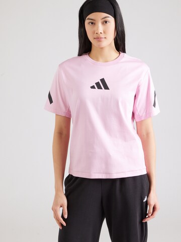 Maglia funzionale 'Z.N.E.' di ADIDAS SPORTSWEAR in rosa: frontale