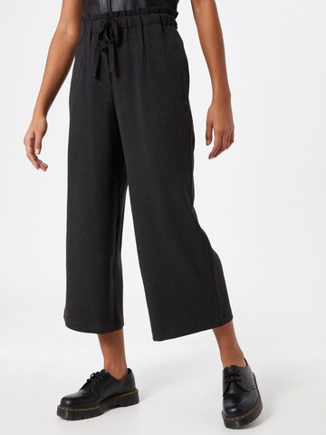 TOM TAILOR DENIM Wide leg Trousers in Grey: front