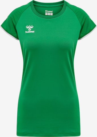 Hummel Functioneel shirt in Groen: voorkant