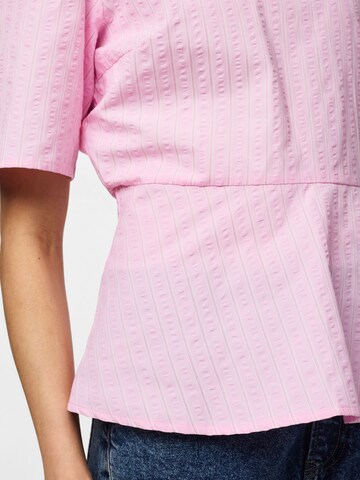 Chemisier PIECES en rose
