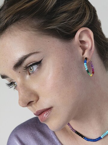 Luxenter - Pendientes 'Keem' en oro: frente