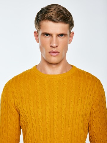 BIG STAR Sweater 'AMARIS' in Yellow