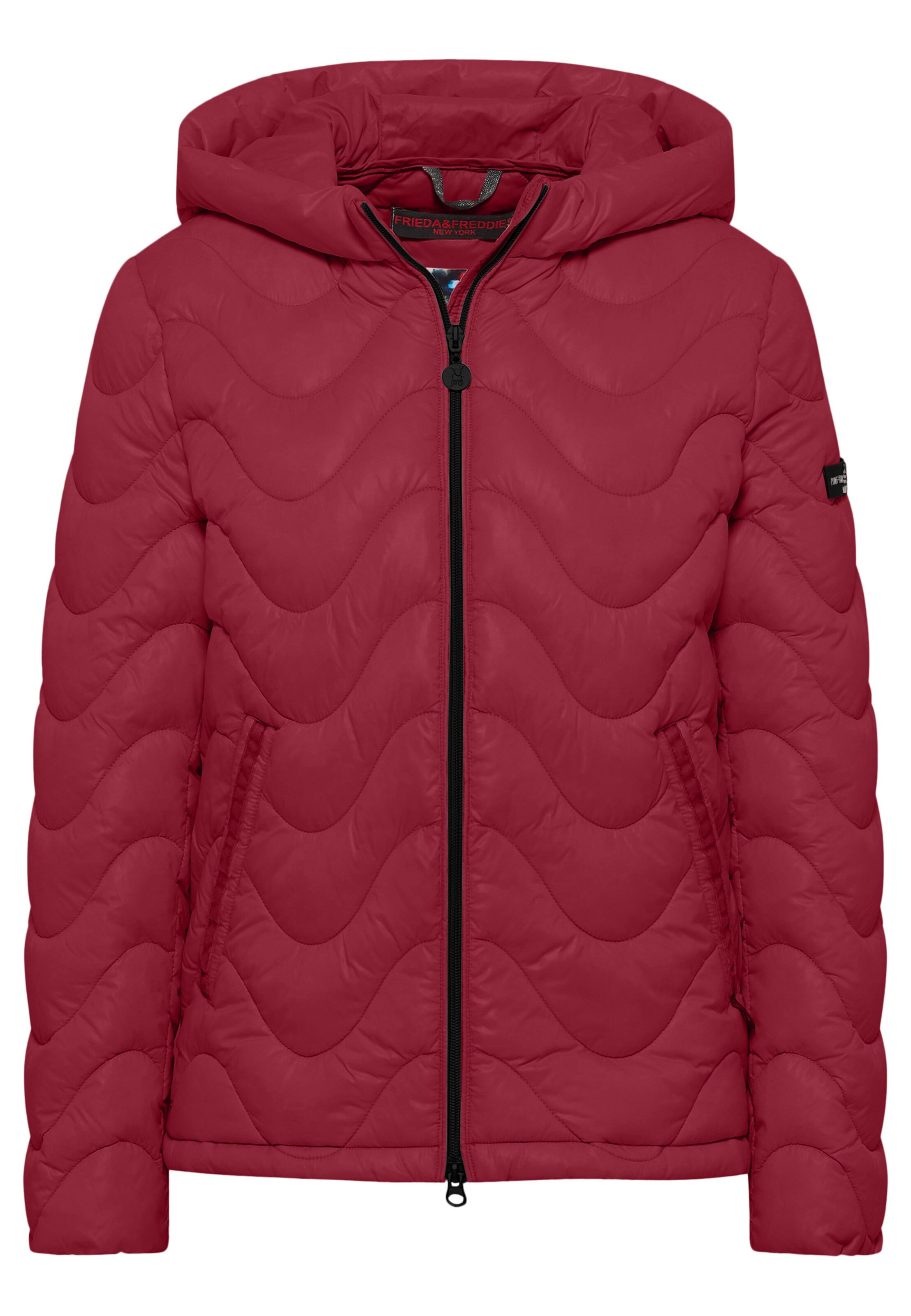 Frieda & Freddies NY Winter Jacket in Red: front