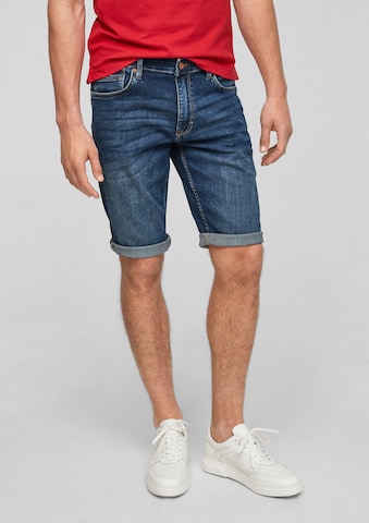 s.Oliver Slimfit Shorts in Blau: predná strana