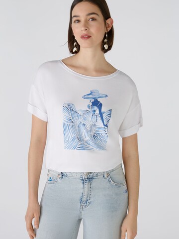 OUI T-Shirt in Weiß