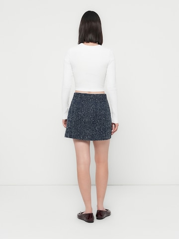 Jupe 'ONLAMAN' ONLY en bleu
