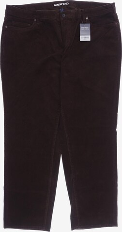 Lands‘ End Stoffhose 7XL in Braun: predná strana