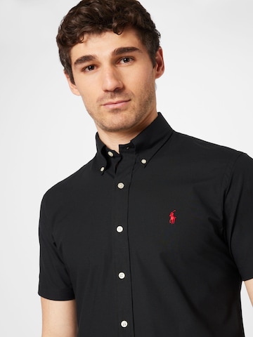 Polo Ralph Lauren Regular fit Overhemd in Zwart