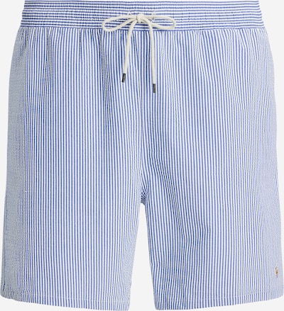 Kelnės iš Polo Ralph Lauren Big & Tall, spalva – sodri mėlyna („karališka“) / mokos spalva / balta / vilnos balta, Prekių apžvalga