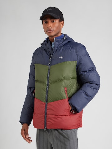 Giacca invernale di GANT in blu: frontale