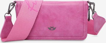Fritzi aus Preußen Crossbody Bag 'Lou' in Pink: front