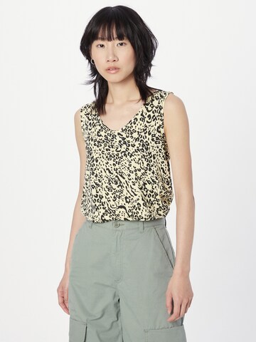 ICHI Blouse 'LISA' in Yellow: front