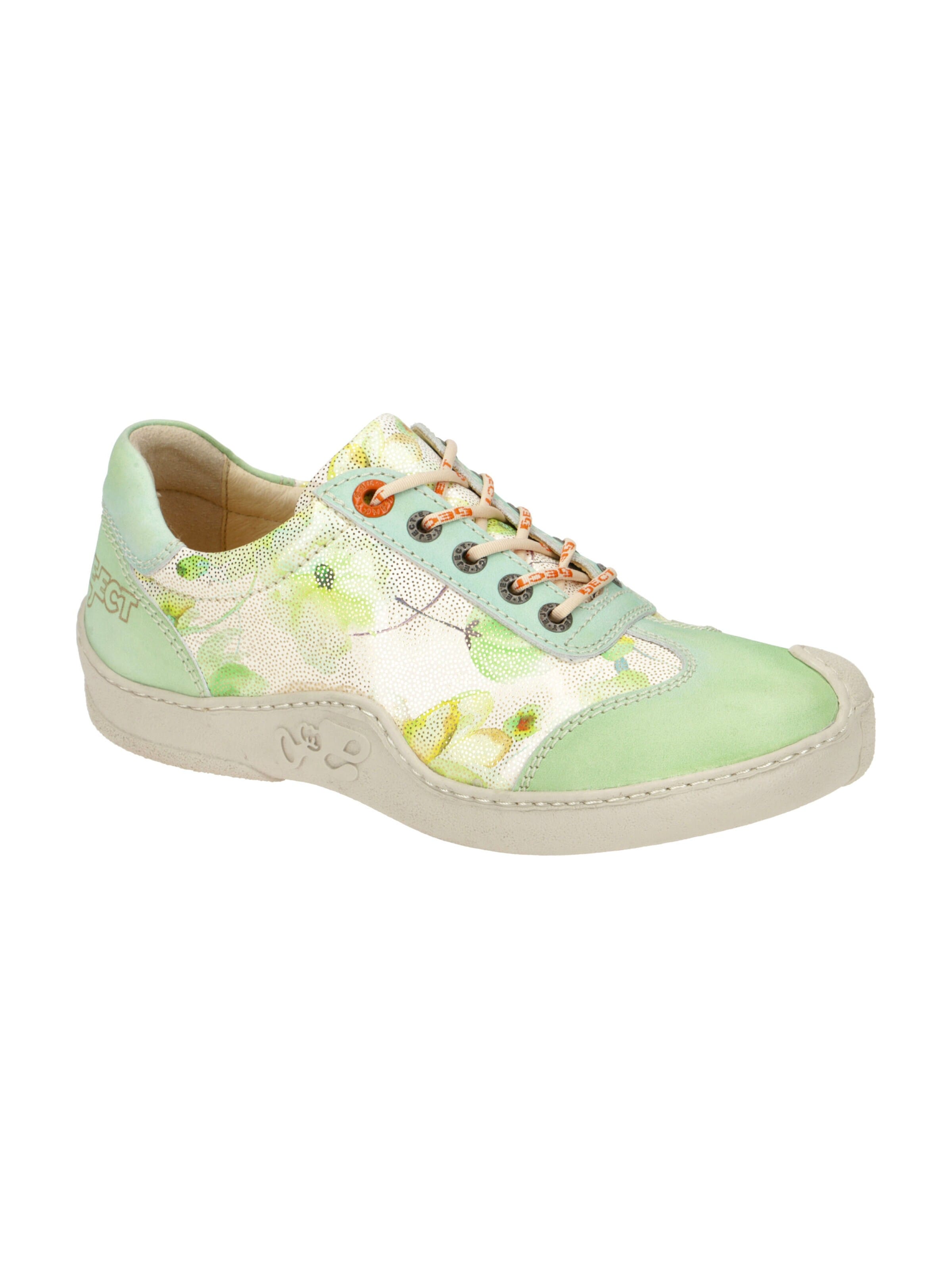 EJECT Lace-Up Shoes 'Eject Skat Schuhe hellgrün multi 17760' in Green: front