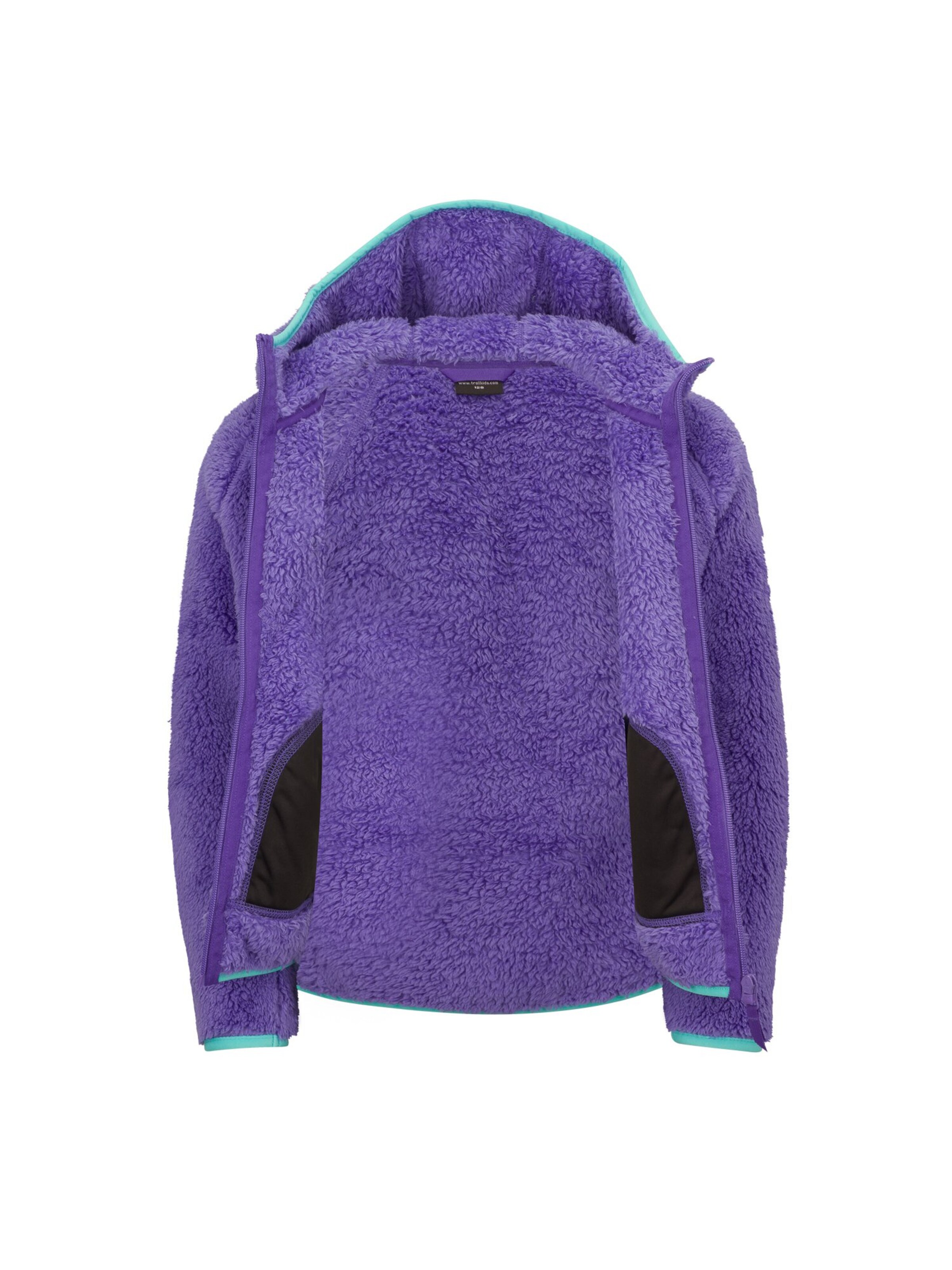 TROLLKIDS Fleece Jacket in Purple