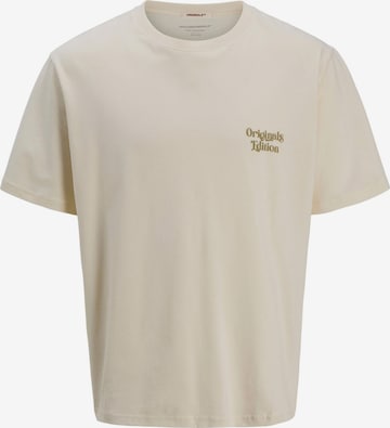 JACK & JONES T-Shirt in Beige: Vorderseite