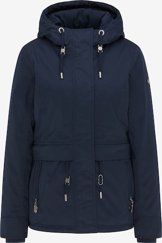 DreiMaster Maritim Winter Jacket in Blue: front