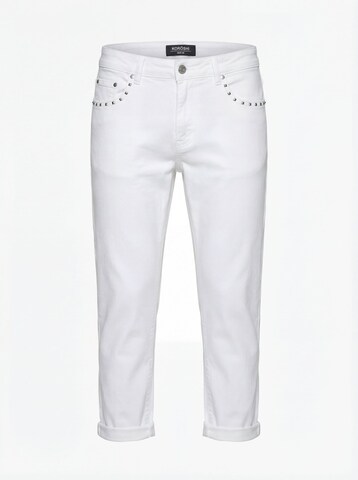 Coupe slim Jean KOROSHI en blanc