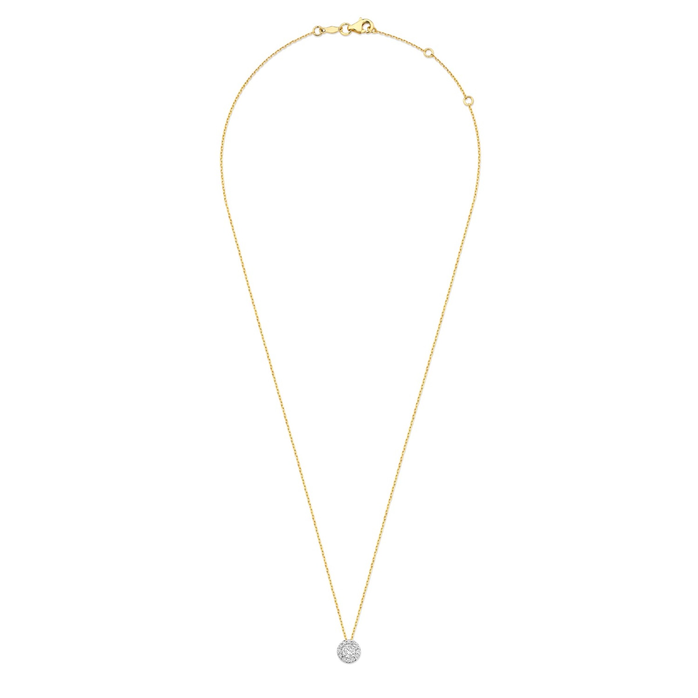 Isabel Bernard Necklace in Gold: front