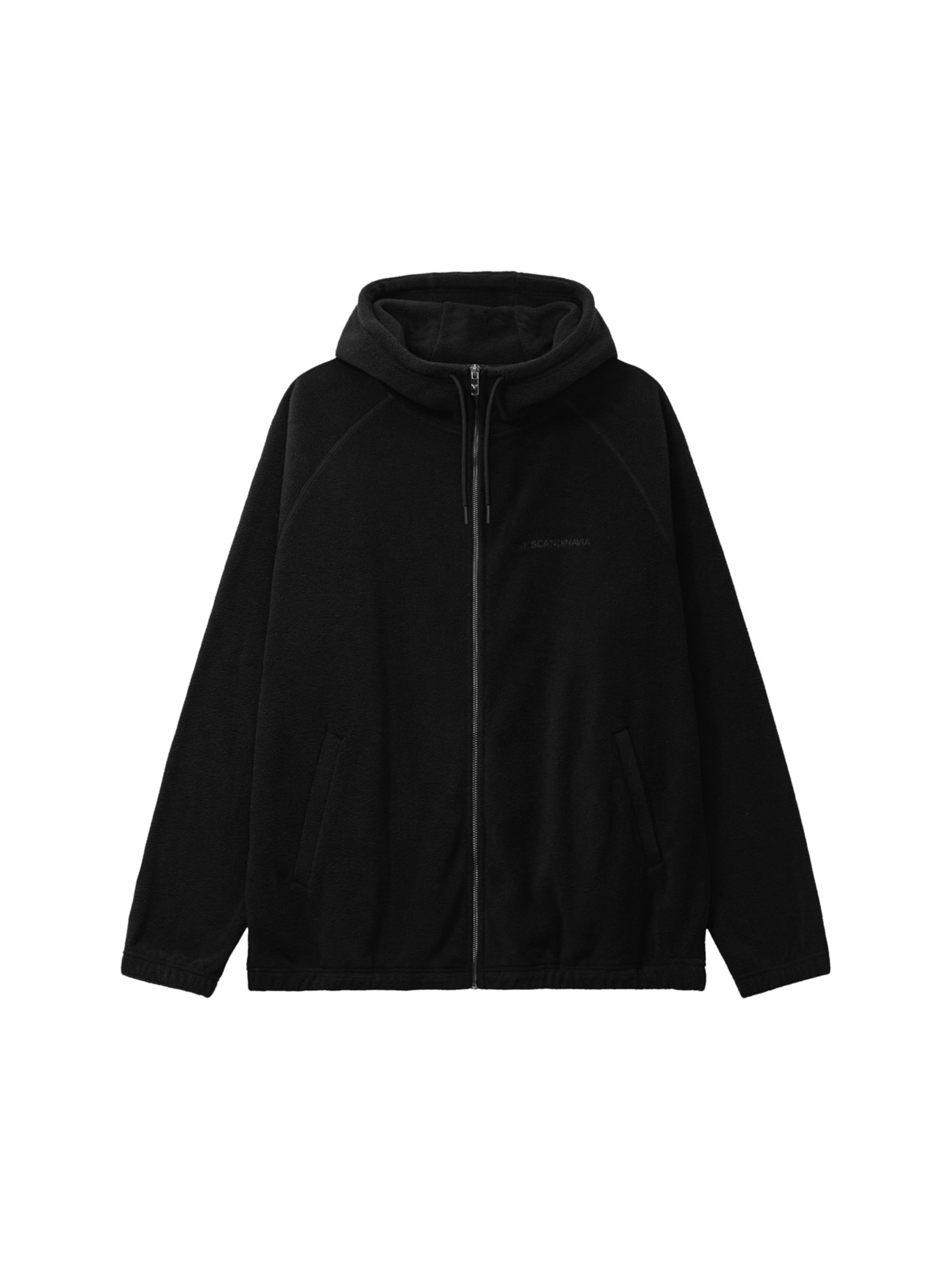 Giacca di felpa ' Solvi ' di Fat Moose in nero: frontale