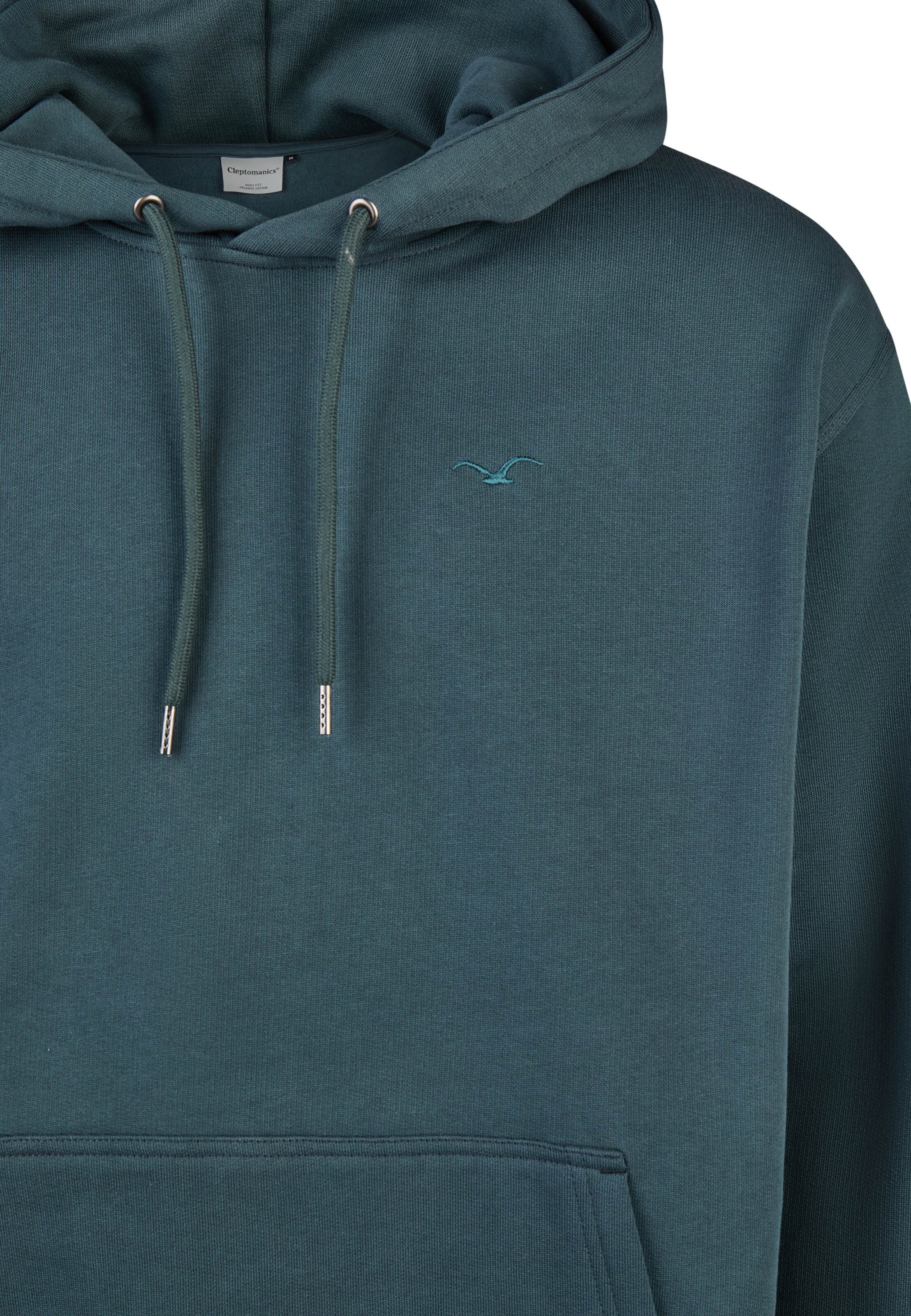 Cleptomanicx Sweatshirt 'Ligull Boxy' in Grün