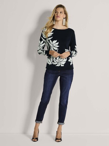 Pull-over MADELEINE en bleu