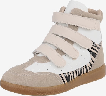 Ital-Design Sneaker in Beige: Vorderseite