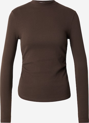 ABOUT YOU Тениска 'Francesca' в кафяво: отпред