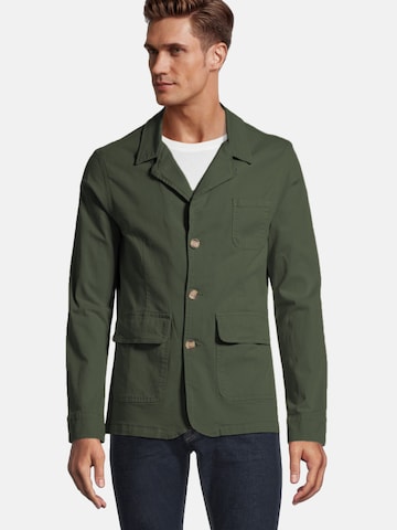 Steffen Klein Slim fit Suit Jacket in Green: front