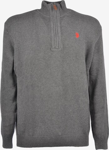 U.S. POLO ASSN. Pullover in Grau: predná strana