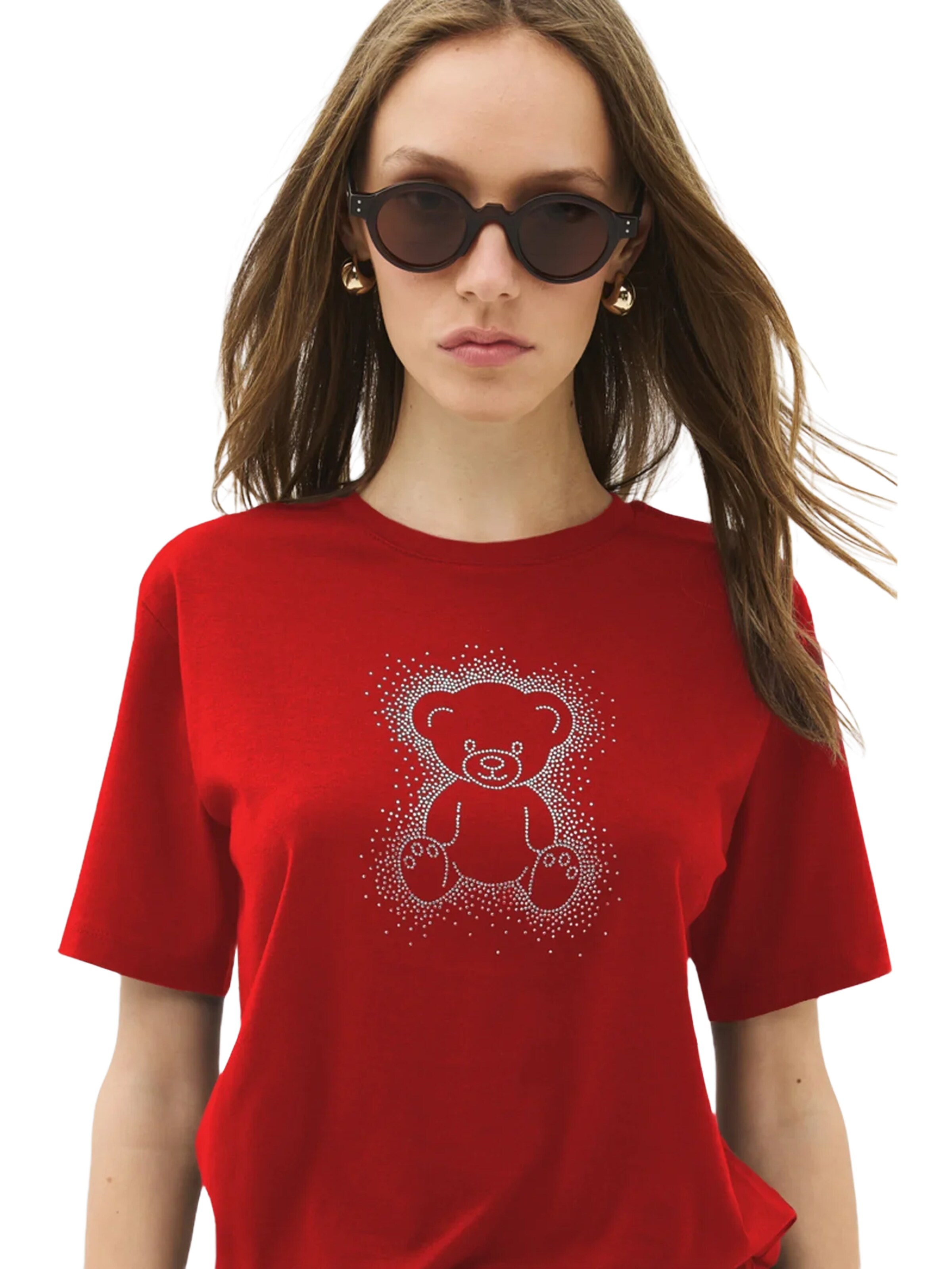 No Matter What Shirt in Red: front