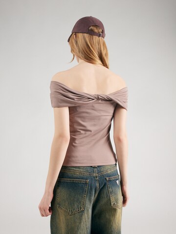 Abercrombie & Fitch Shirt in Brown