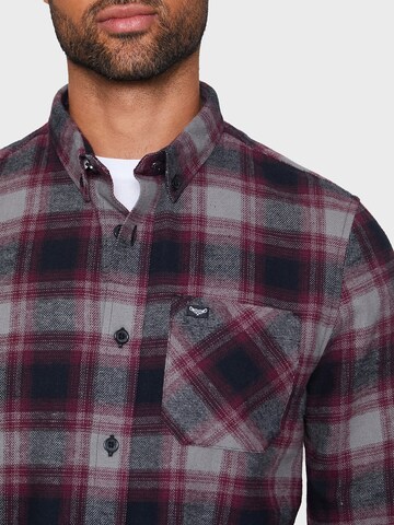 Threadbare Regular Fit Hemd 'Franco' in Grau