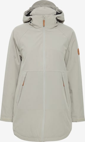 North Bend - Casaco outdoor 'Brenda' em cinzento: frente