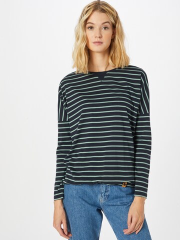 T-shirt 'Der 4' Fli Papigu en bleu : devant