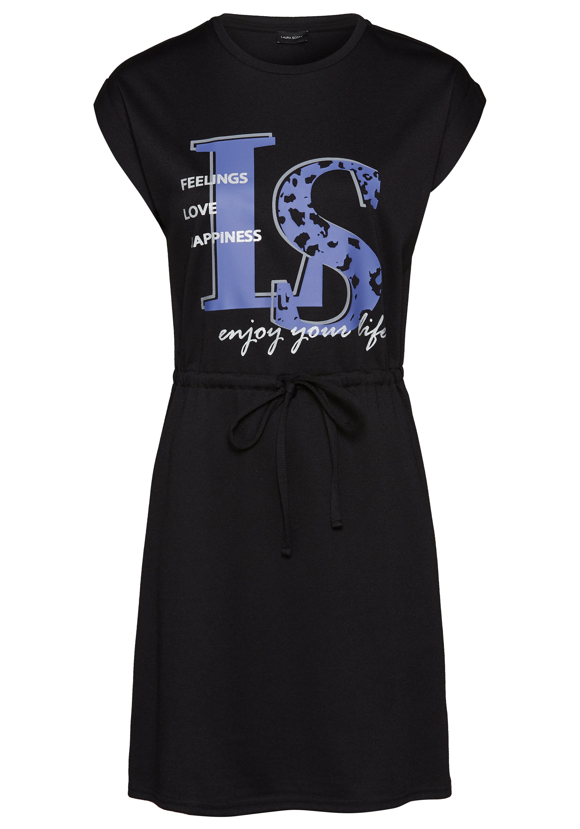 LAURA SCOTT Dress in Black: front