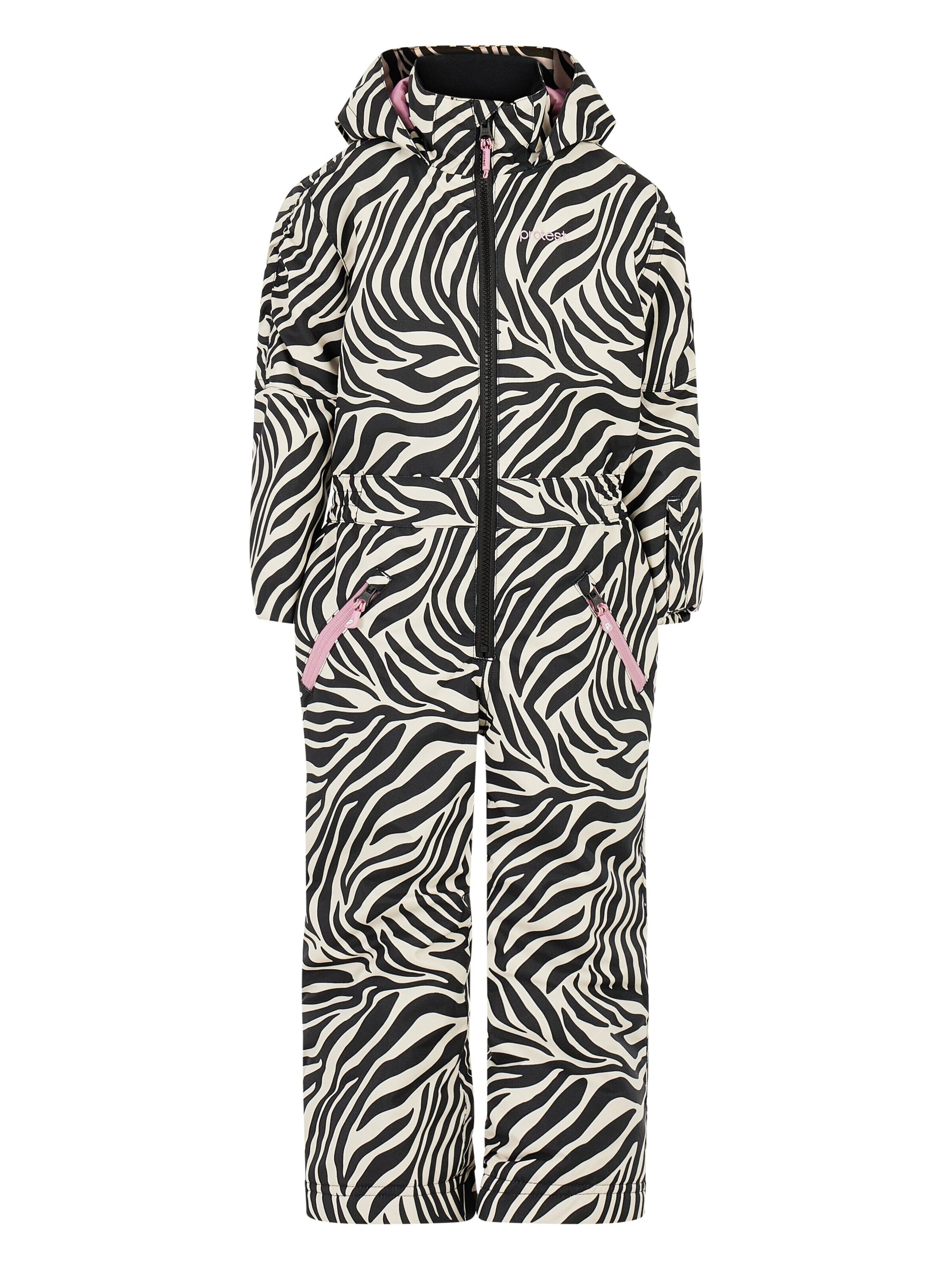 PROTEST Sportanzug 'Annalie'‌‌‌‌‌ in Schwarz: Vorderseite