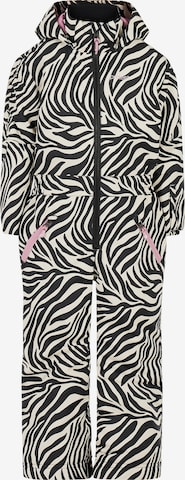 PROTEST Sportanzug 'Annalie' in Schwarz: Vorderseite