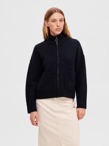 SELECTED FEMME Cardigan i blå: forside