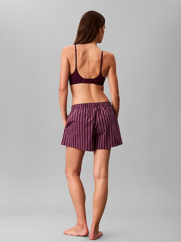 Calvin Klein Underwear Pyjamahose in Lila