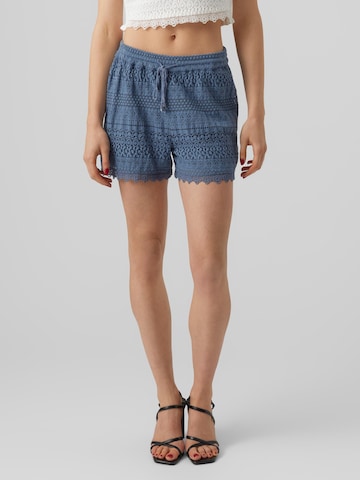 VERO MODA - regular Pantalón 'Honey' en azul: frente