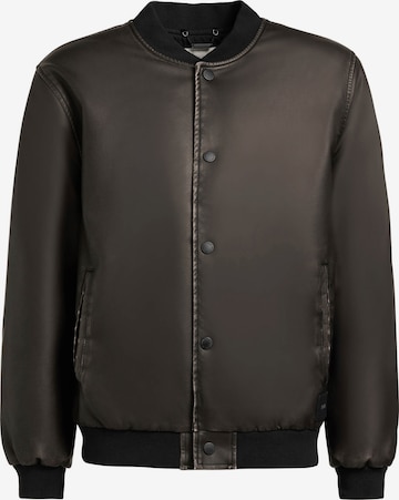 khujo Tussenjas 'Cale' in Zwart: voorkant