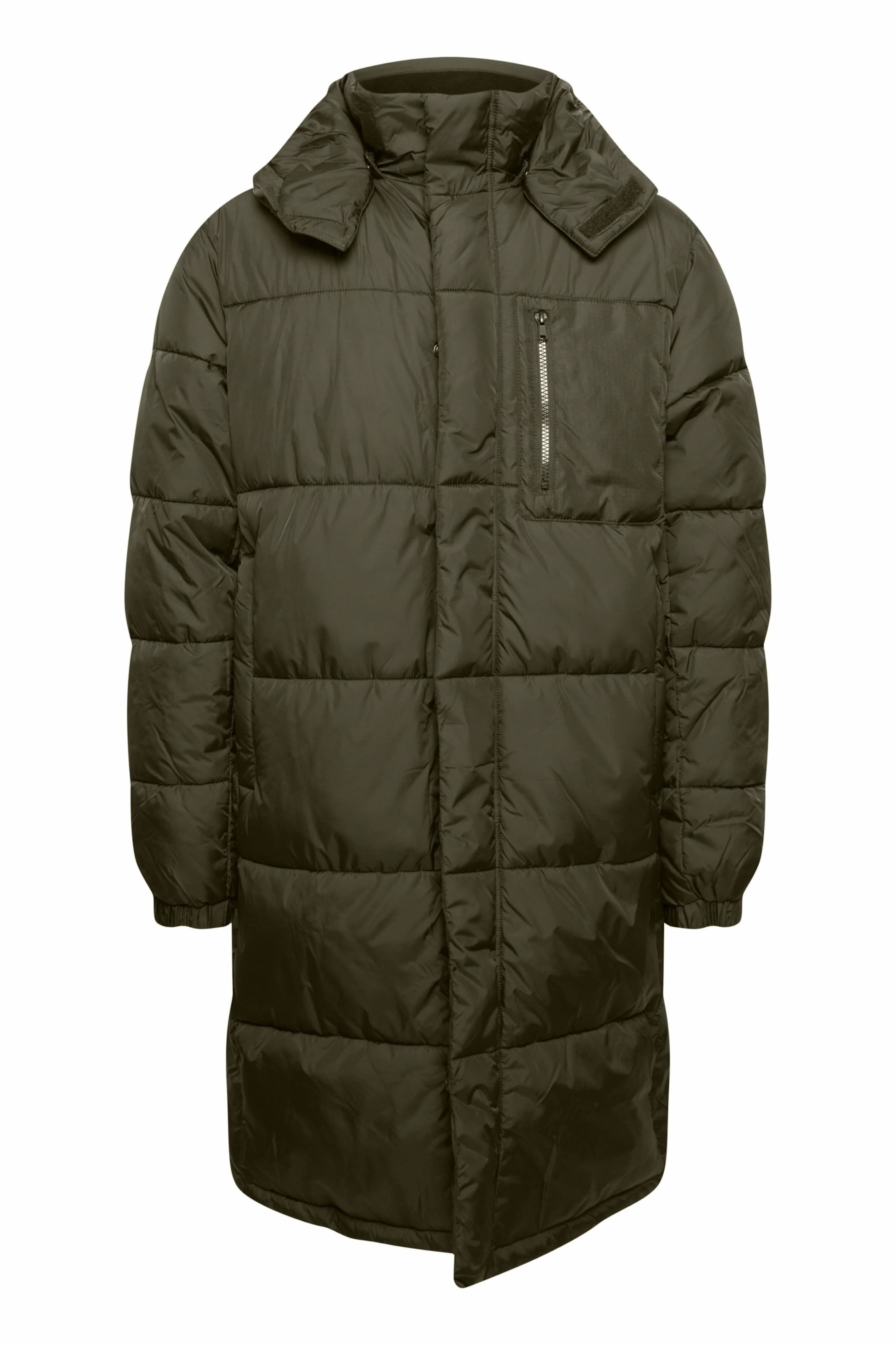 !Solid Steppjacke 'Callen' in Braun: Vorderseite