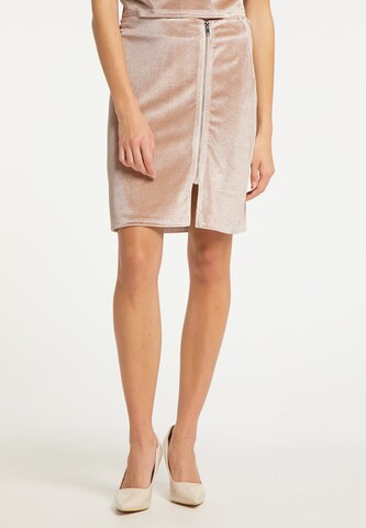 myMo at night Skirt in Beige: front