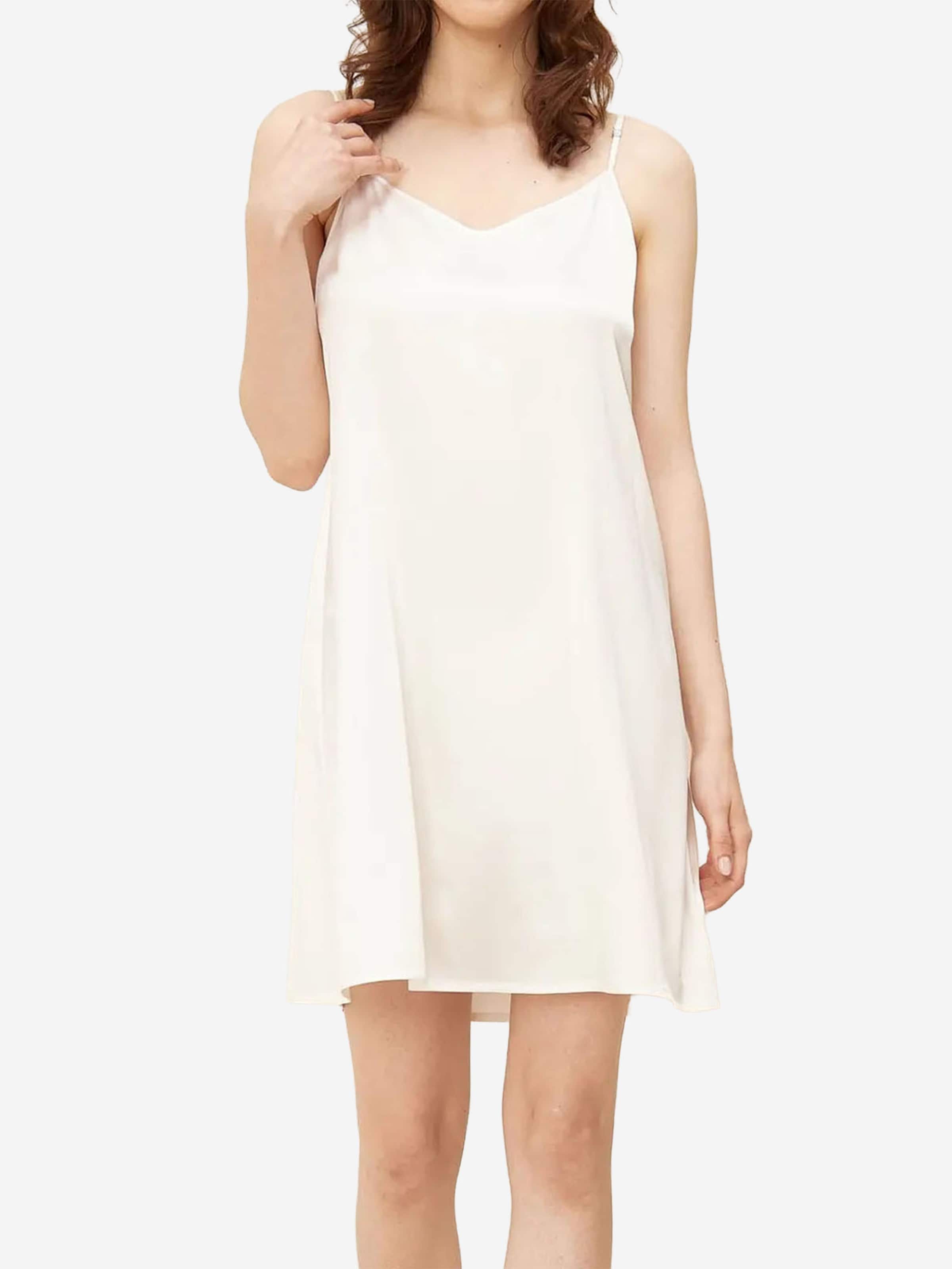 FÉRAUD PARIS Nightgown ' Silk ' in Beige: front