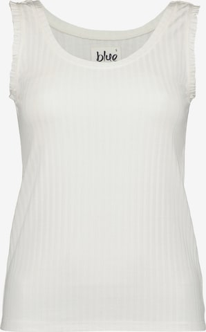 BLUE SEVEN Top in White: front