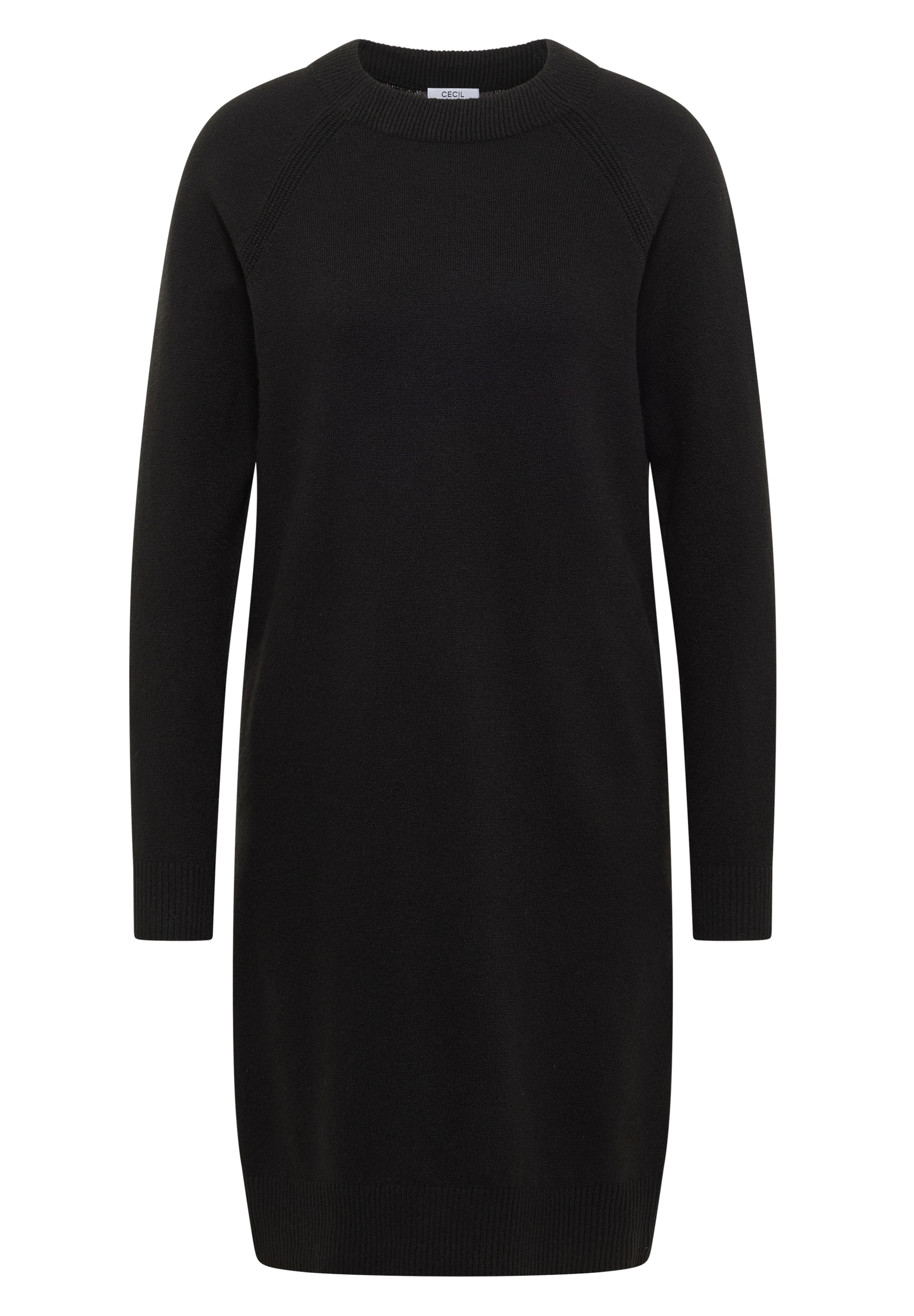 CECIL Knitted dress in Black, Item view