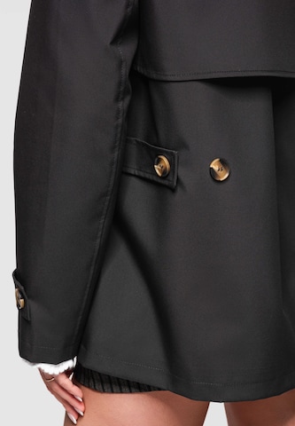 Manteau mi-saison Ombre en noir